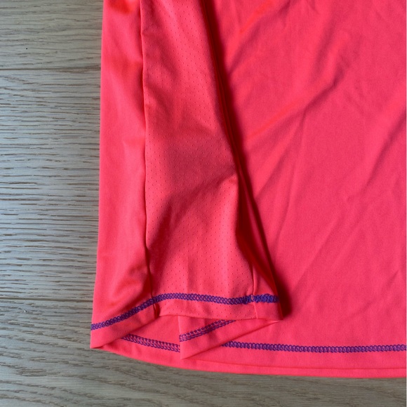 Adidas youth/kids sleeveless golf shirt, size 13-14 yrs/L, pink - Picture 5 of 11